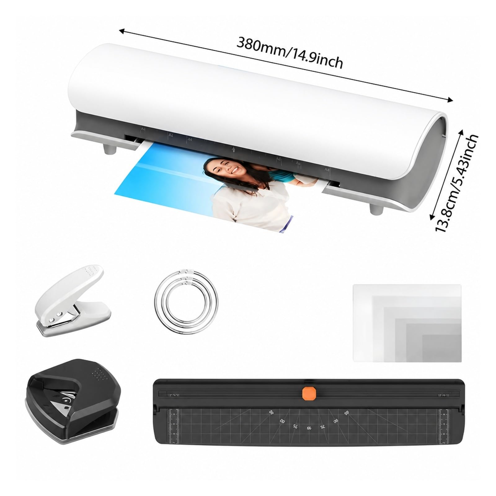 Laminator, Maszyna Do Podkreślania Z Pojedynczym Zestawem Laminatorów do domu i biura
