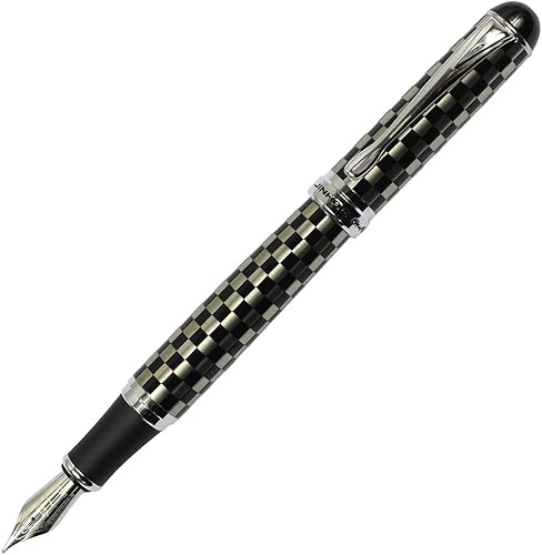 Gullor Advanced Jinhao - Pluma estilográfica mediana X750, patrón de celosía