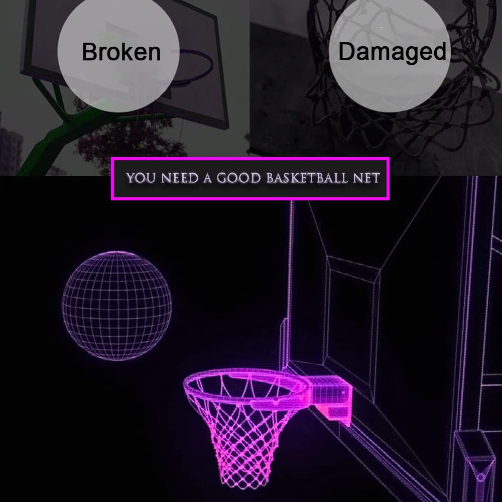 Rete da Basket, Rete Catena Resistente Pallacanestro, Canestro da Pallacanestro