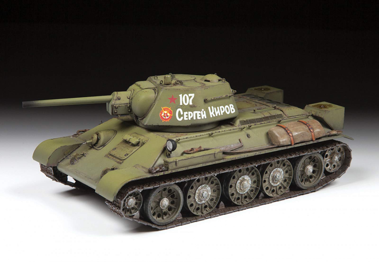 Zvezda 3686 T-34/76 mod.1942, Scala 1/35, Plastic Model Kit