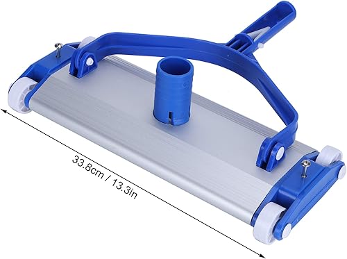 Miniatura 5 de BWLZSP Cepillo de aspiradora de aleación de aluminio, accesorio de cabeza de succión para piscina, cabezal de succión de piscina, cabezal de