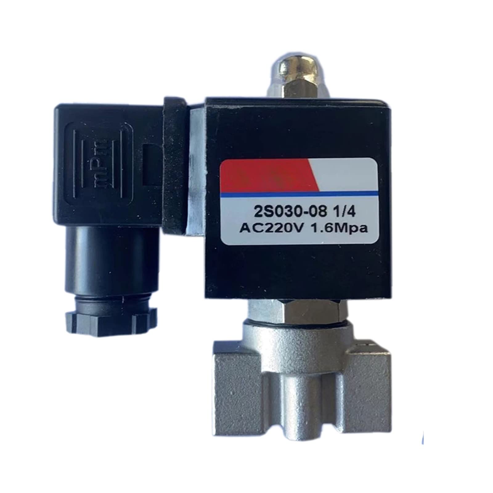 TREDSWQCV 1/4" Normally Closed Stainless Steel Solenoid Valve 110V 220V 12V 24V(24VDC-NORMALLY CLOSED)