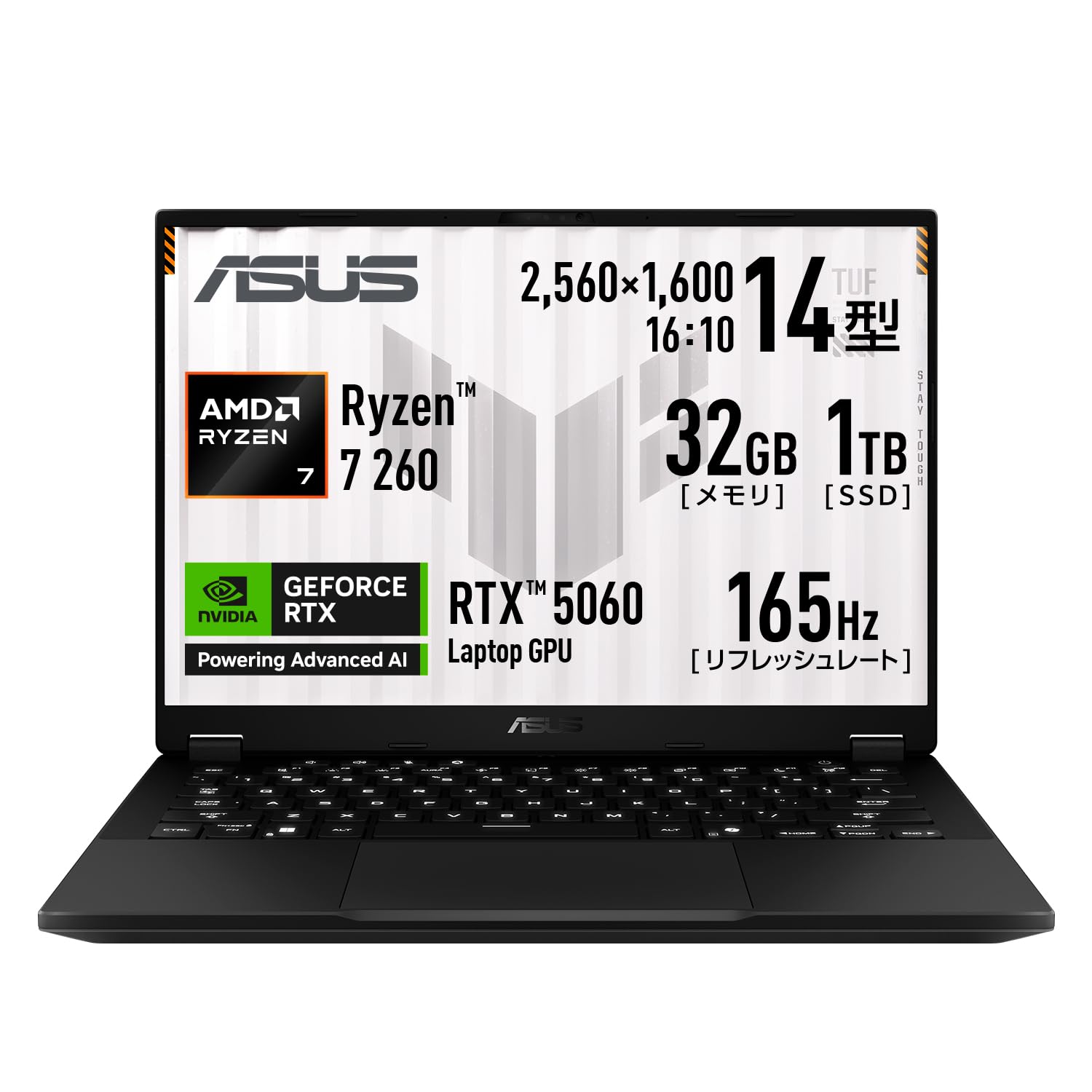 Amazon.co.jp: ASUS ゲーミングノートPC TUF Gaming A14 FA401UM 14