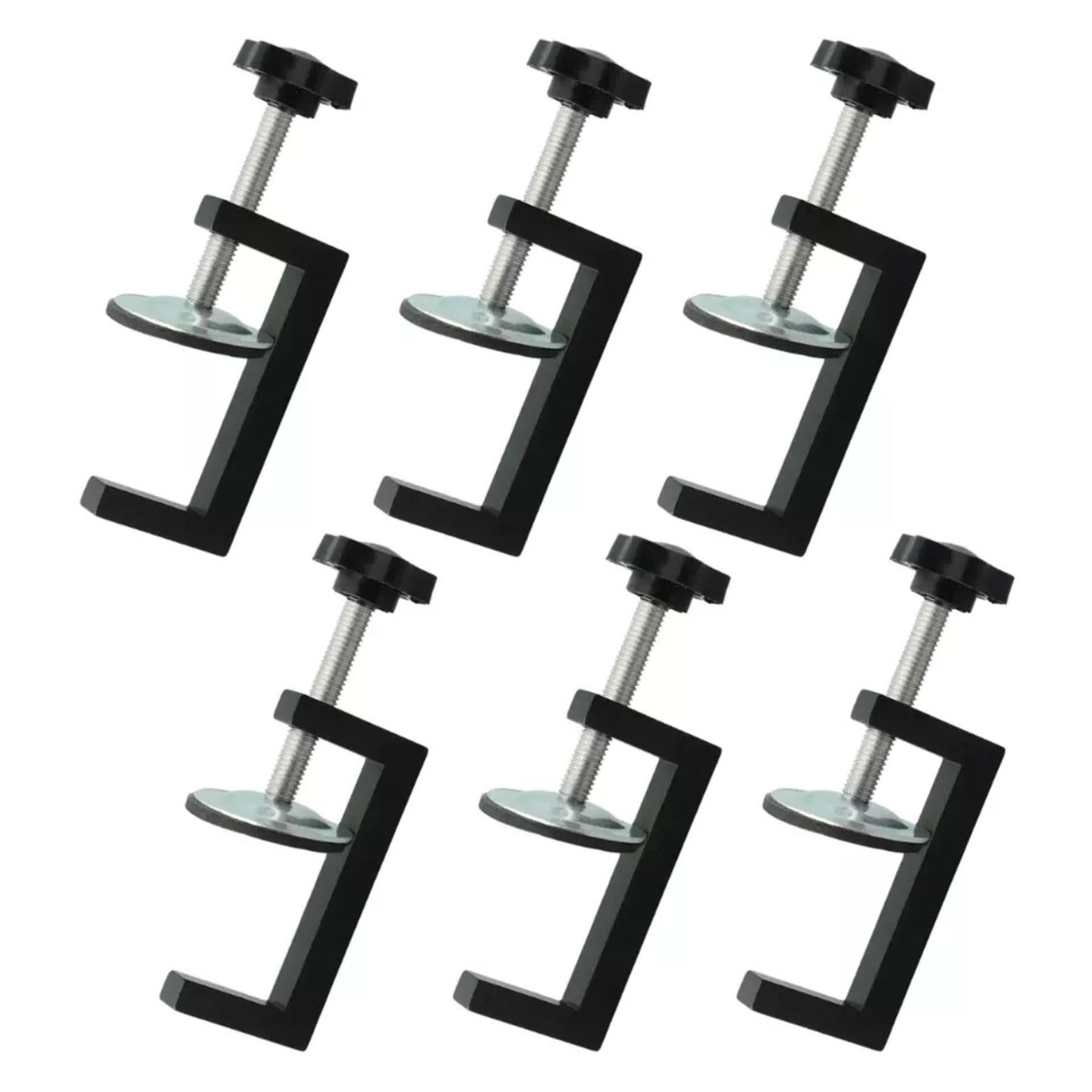 Okodoko Adjustable G Clamps For Woodwork Carpentry Mini Screw Table C Clamps (6)