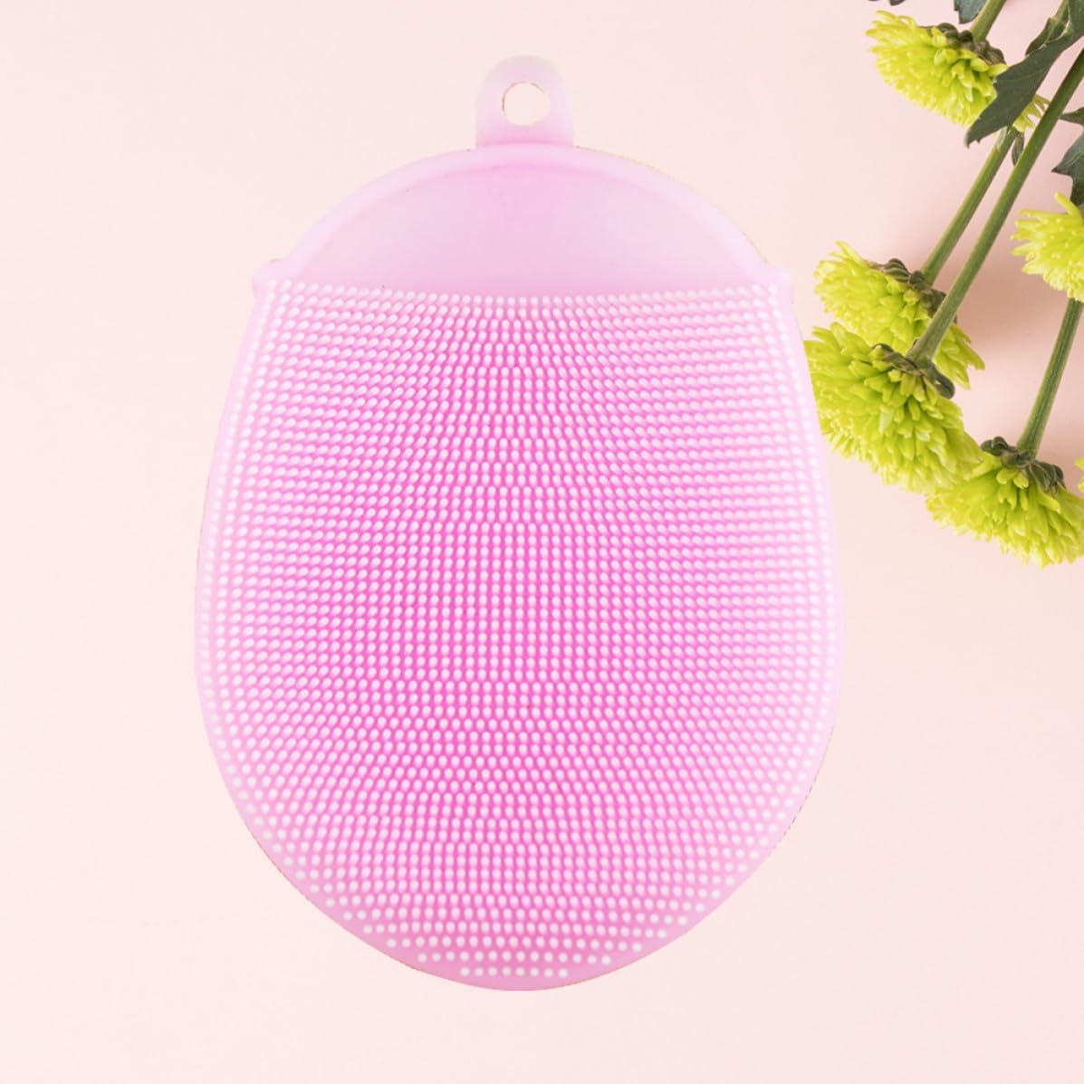 Silicone Bathing Brush for Body Massage 2pcs Shower Scrubber image 5
