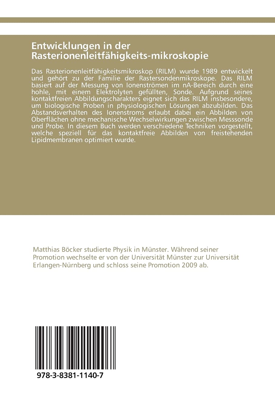 Entwicklungen in der Rasterionenleitfähigkeits-mikroskopie: und Untersuchungen von porenüberspannenden Lipidmembranen