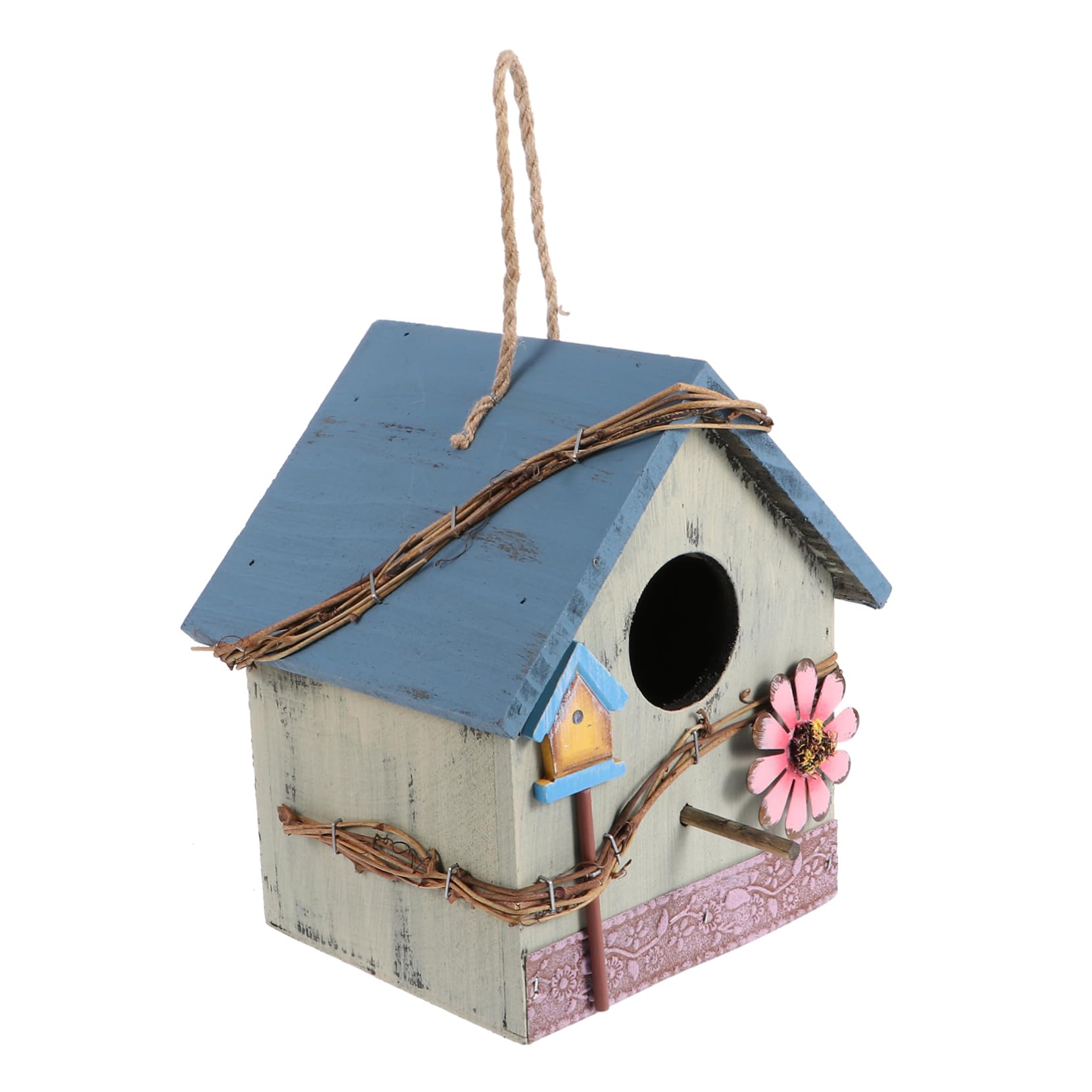 Nichoir suspendu pour oiseaux de jardin et perroquets UKCOCO