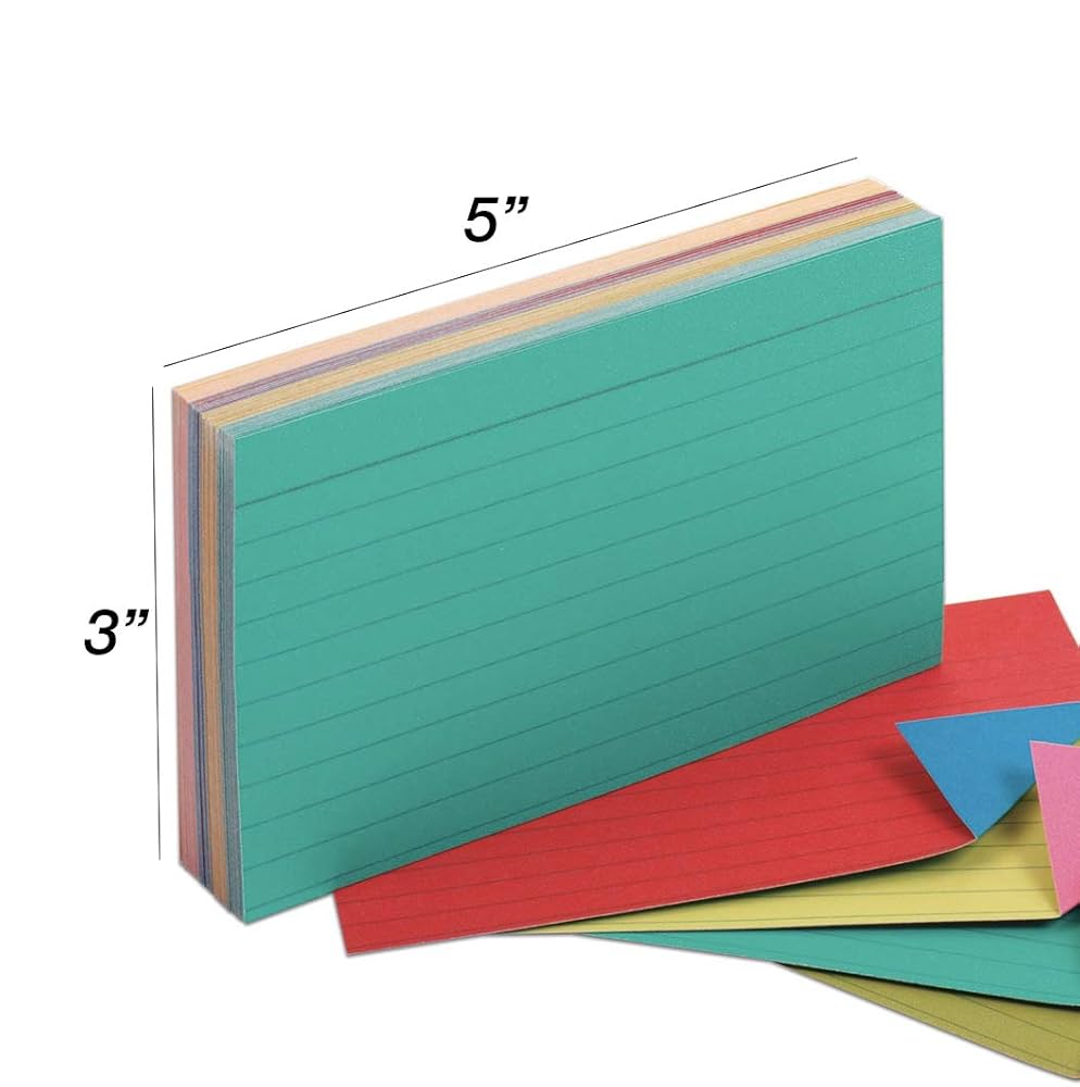 インデックスカード　L8709 Amazon.co.jp: インデックスカード - 3x5インチ - 重量のある