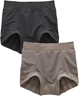 [ニッセン] 補正ショーツ・ガードル レディース 綿好きさんのサポートショーツ （骨盤周りケア・お腹おさえ深ばき丈） ２枚組