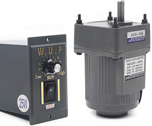 Miniatura 45 de Motor de engranajes eléctrico 120W DC 24V Reductor de engranajes helicoidal Caja de engranajes Motor eléctrico de engranajes RV 50K 35Nm Motor 120W