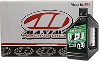 Vista 6 de Maxima Racing Oils 56901-3PK Aceite de horquilla hidráulico estándar 15w 1L Botella, paquete de 3