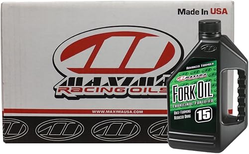 Miniatura 6 de Maxima Racing Oils 56901-3PK Aceite de horquilla hidráulico estándar 15w 1L Botella, paquete de 3