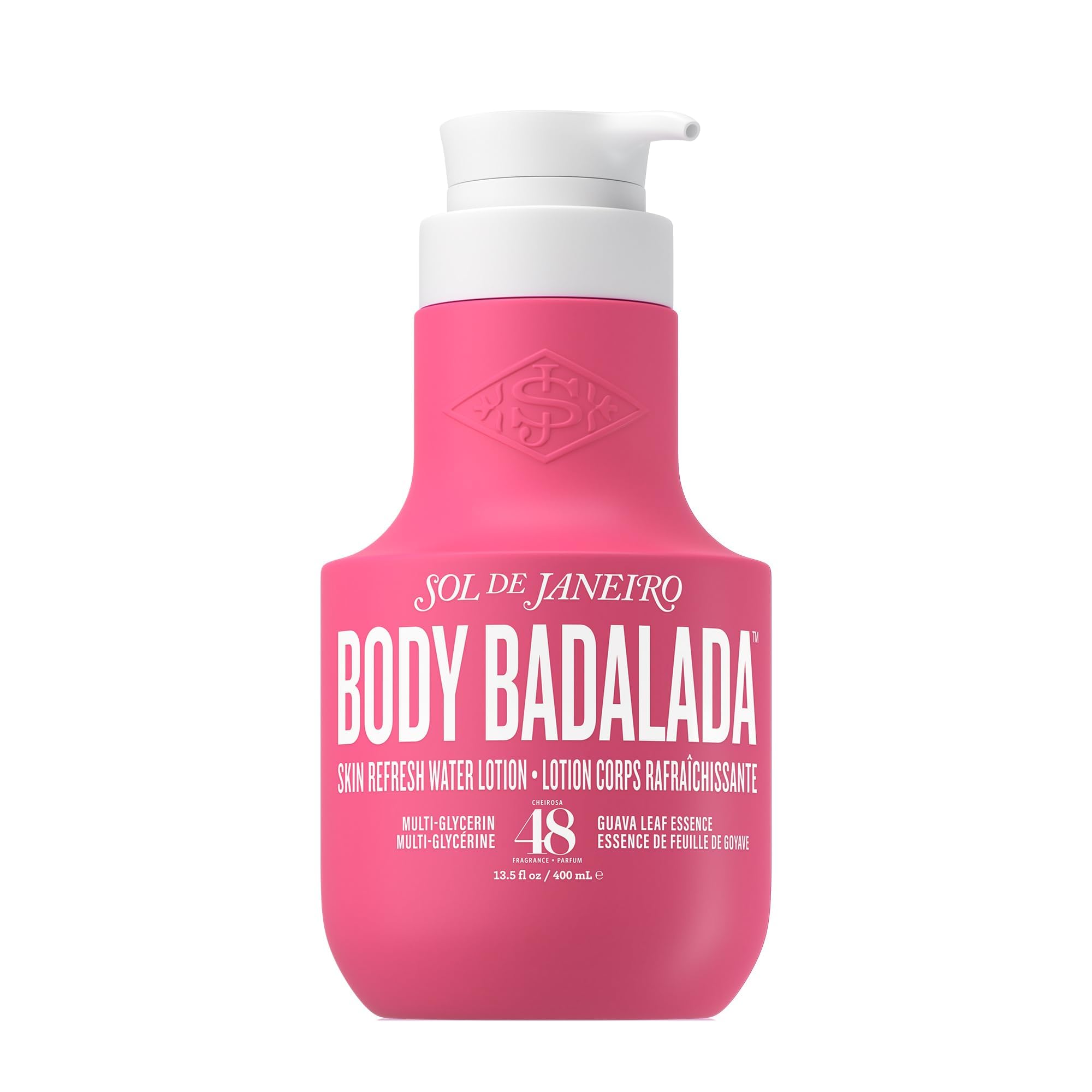Sol de Janeiro Body Badalada™ Skin Refresh Water Lozione multi glicerina, estratto di foglia di guava, 400 ml