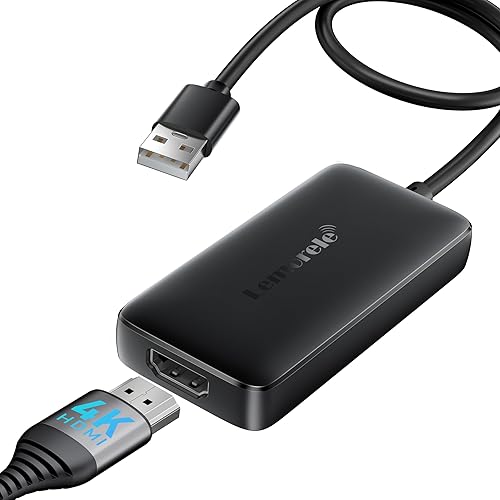 Miniatura 9 de Lemorele Adaptador USB C a HDMI dual para Mac, adaptador de pantalla triple con MST, pantalla extendida de 2 monitores para serie M, 1080P a 60Hz,