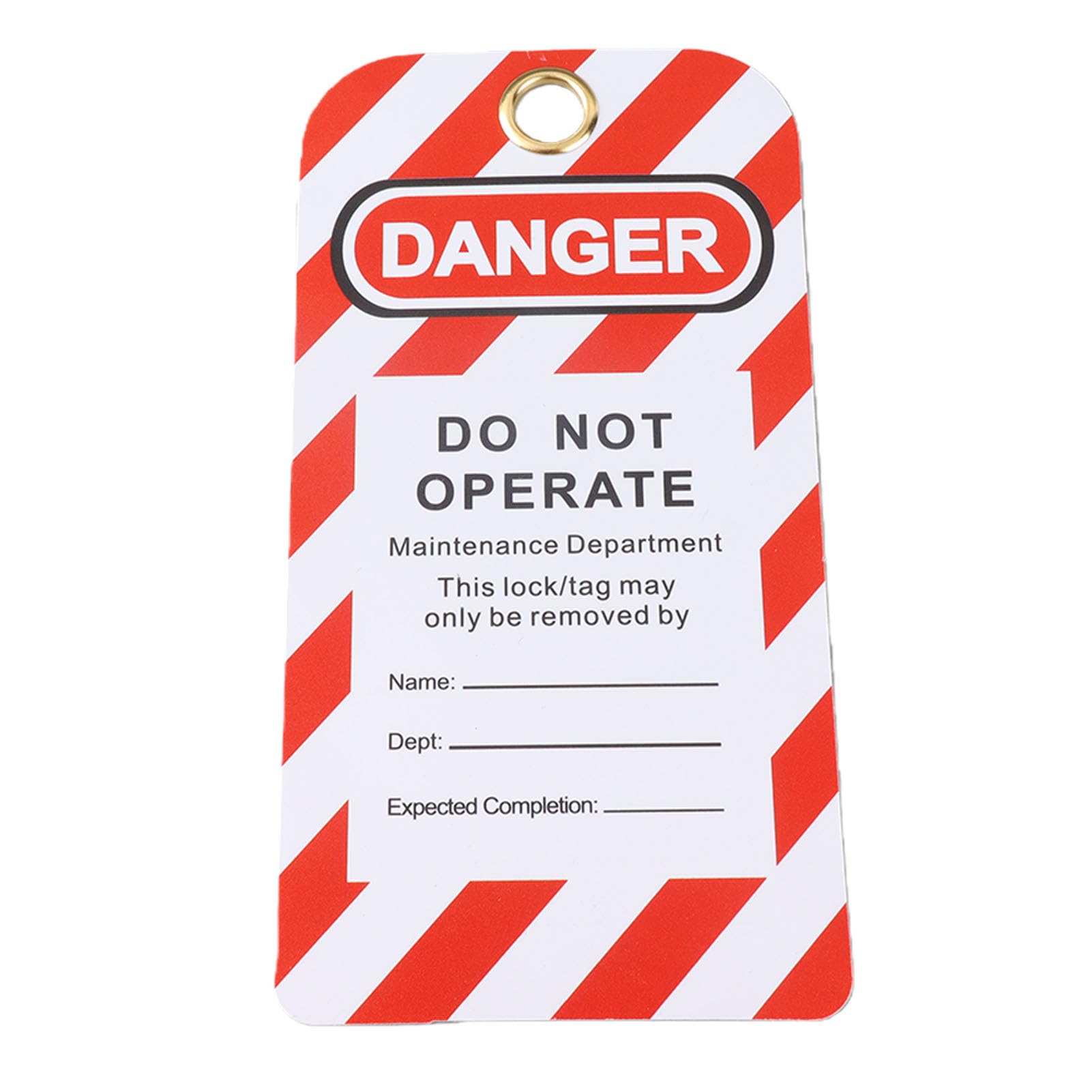 Etiquettes de consignation, 30PCS Etiquettes de consignation Etiquettes de consignation réinscriptibles Etiquettes de sécurité, Etiquettes de danger à ne pas faire fonctionner