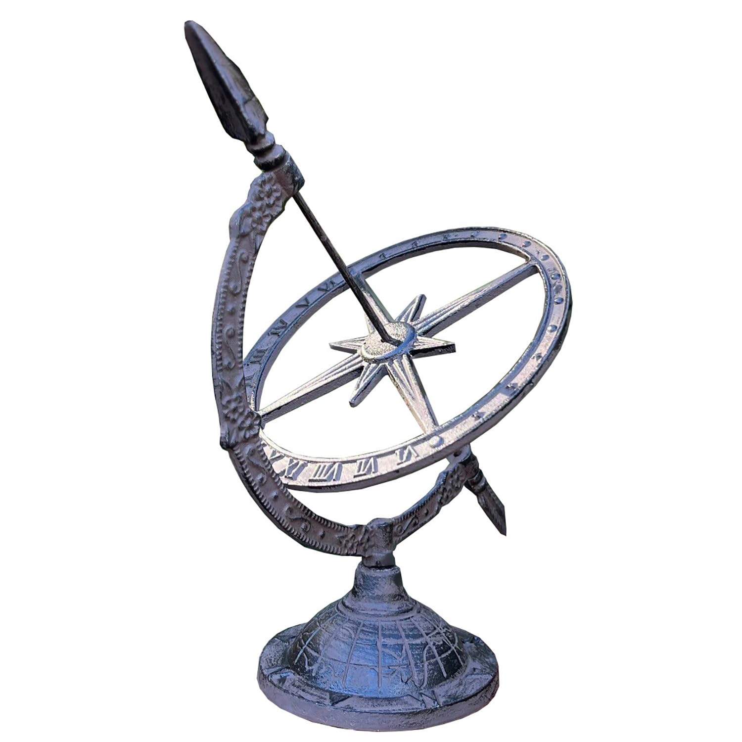 Selections Armillary Garden Sundial Made from Cast Iron in a Vintage Traditional Style