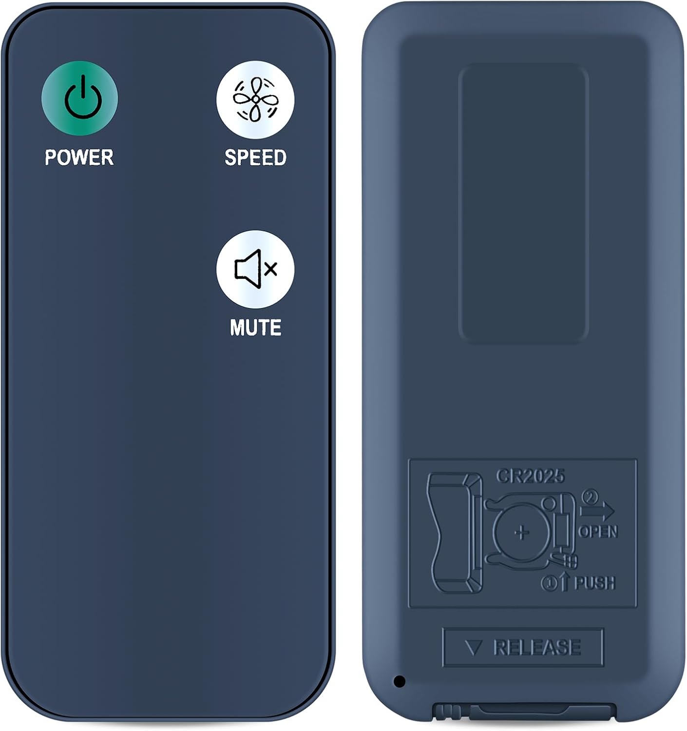 New Replacement Remote Control Compatible with Holmes Blizzard 8" Air Circulator Digital Table Fan 32510114