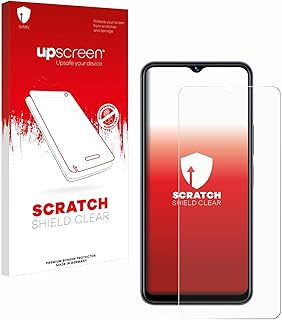 upscreen Scratch Shield Screen Protector compatible with Vivo Y22 - HD-Clear, Anti-Fingerprint