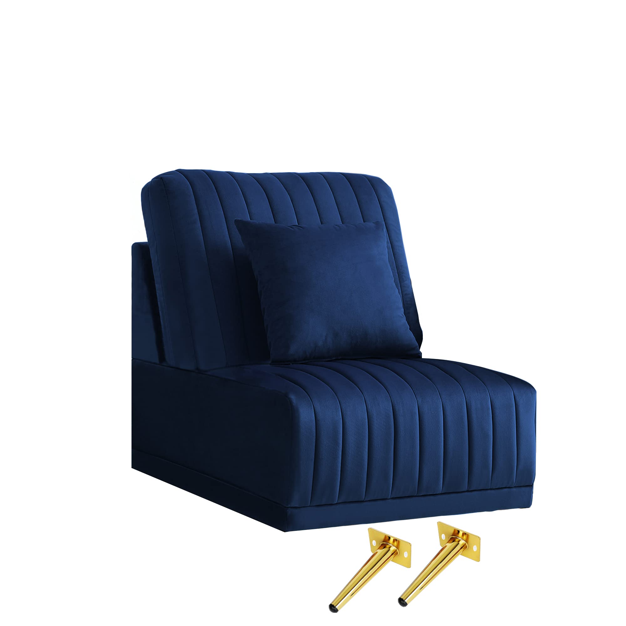 Amazon.com: Blue armless Single Sofa, not Sold Separately, Needs