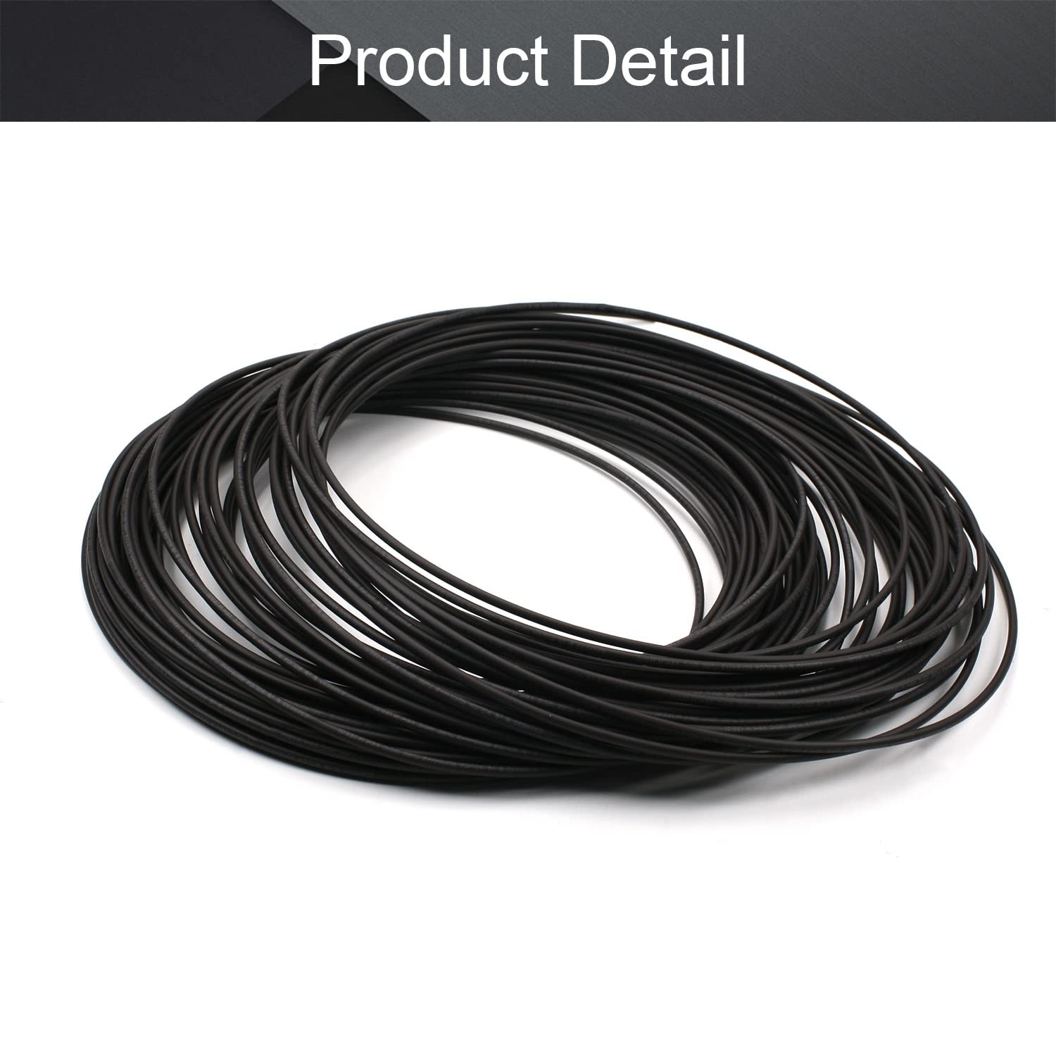 Othmro Gaines Thermorétractables Industrielles En Plastique Polyéthylène, 4 M De Long Et 0,2 Cm De Diamètre Intérieur 2:1, Gaine De Câble Thermorétractable électrique De Protection D'isolation Pour