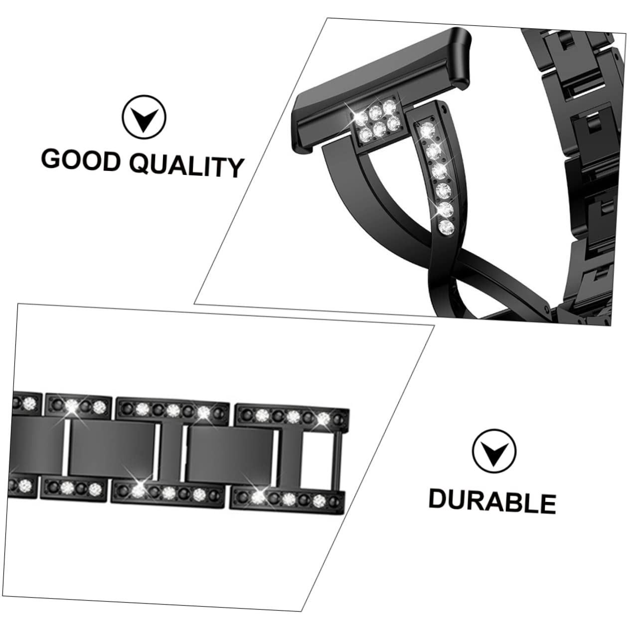 UKCOCO 2 Pièces Ceinture En Acier Bracelets De Montre Pour Hommes Montres En Acier Inoxydable Pour Hommes Montres Intelligentes Pour Hommes Relojes Inteligentes Para Hombres Bracelet