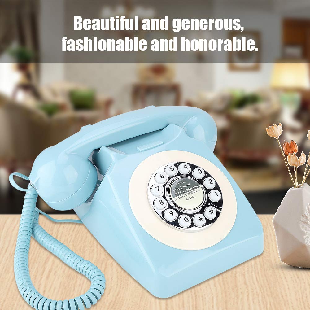 MS-300A Telefon stacjonarny w stylu Retro Telefon biurowy Home Decoration Telefon przeciwzakłóceniowy przeciwzakłóceniowy
