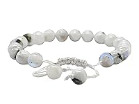 Vista 204 de Amazing Gemstone Yaxaite Bracelet for Women Men's Gifts - Protection Healing Crystal Bracelet - 8mm Gemstone Beaded Adjustable Bracelet Pulseras