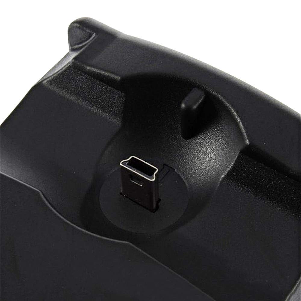 Cargador controlador PS3 2 en 1 estación de repuesto USB dual para accesorios de juego G conducción (As Shown, talla única)