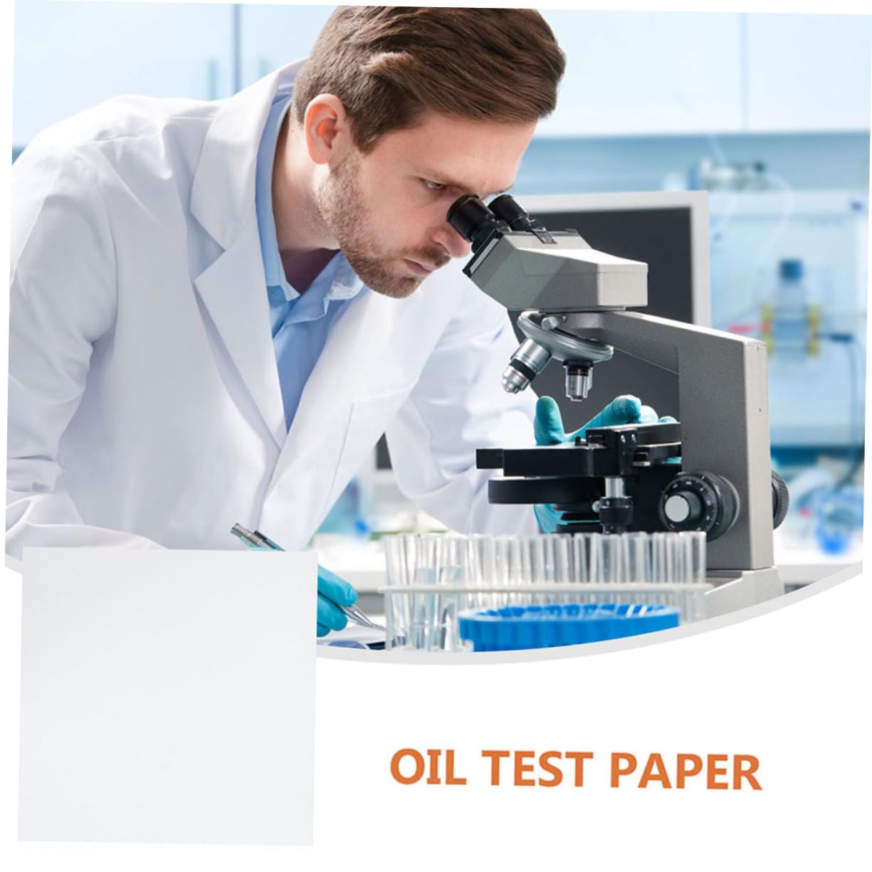 PLAFOPE 60 hojas de laboratorio consumibles papeles de laboratorio para absorber herramientas de filtro cualitativas papeles de filtro cuadrados de calidad para experimentos de laboratorio absorbentes