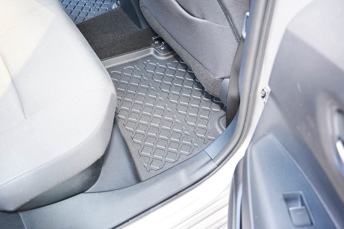 MTM Tappetini TPE per Toyota Corolla XII (E210) Touring Sports (anche Hybrid) 2019-2024 Bordi Rialzati, su Misura con Design a Vaschetta cod. 3P 10787