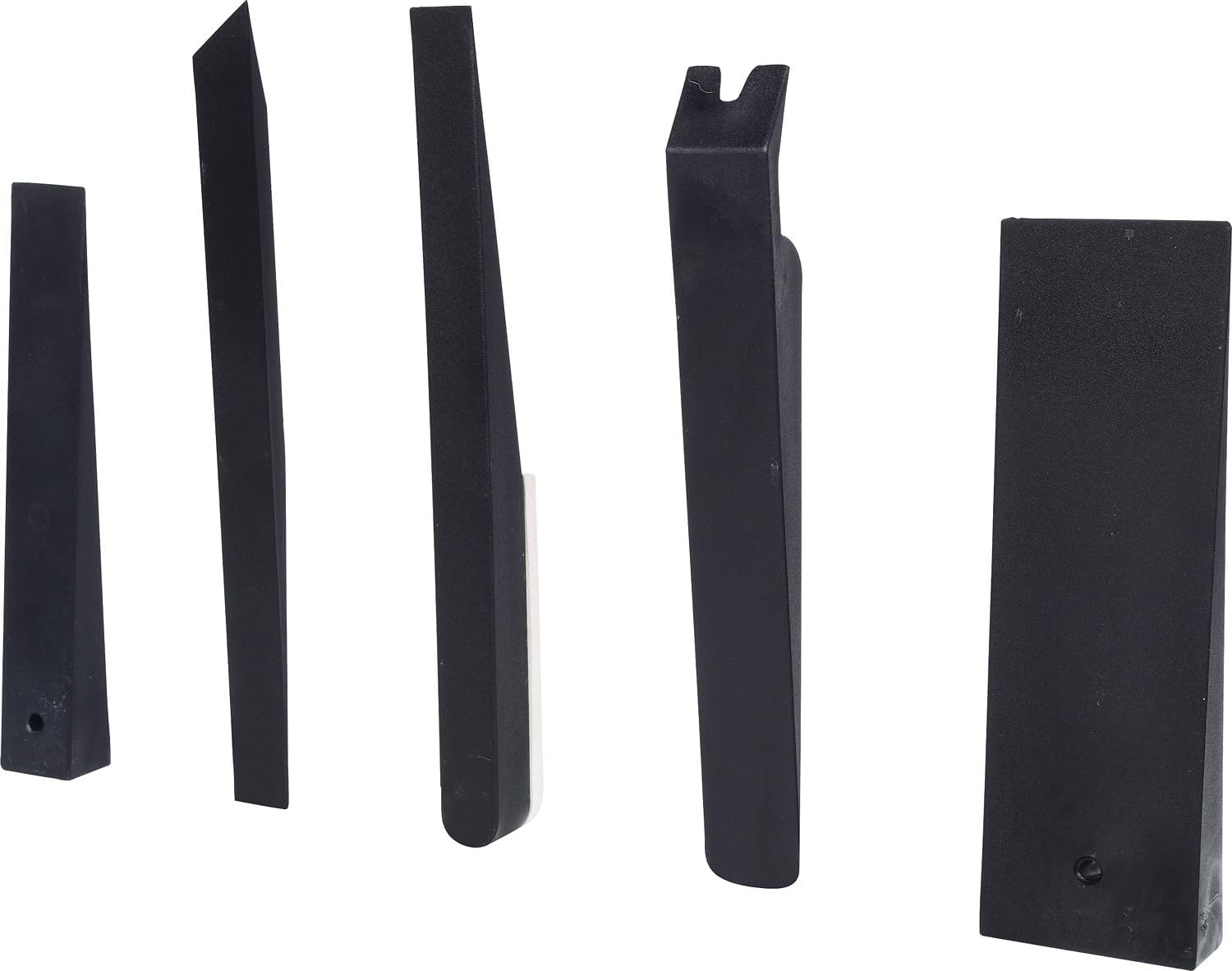 KS TOOLS Plastic Wedge Set, 5 pcs, Impact Resistant, one Size, Clear