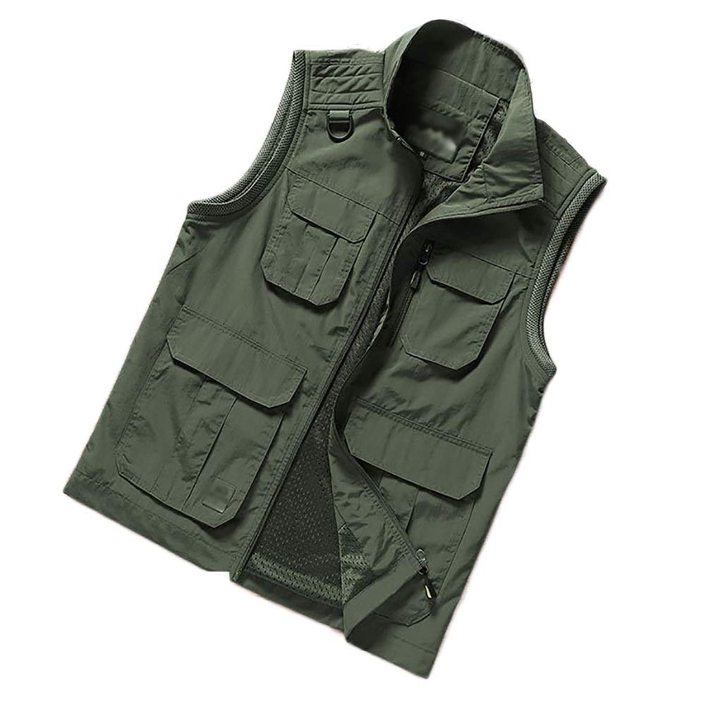 Vissen Meerdere Zakken Vest Hesje Camping Mouwloze Tops Reizend