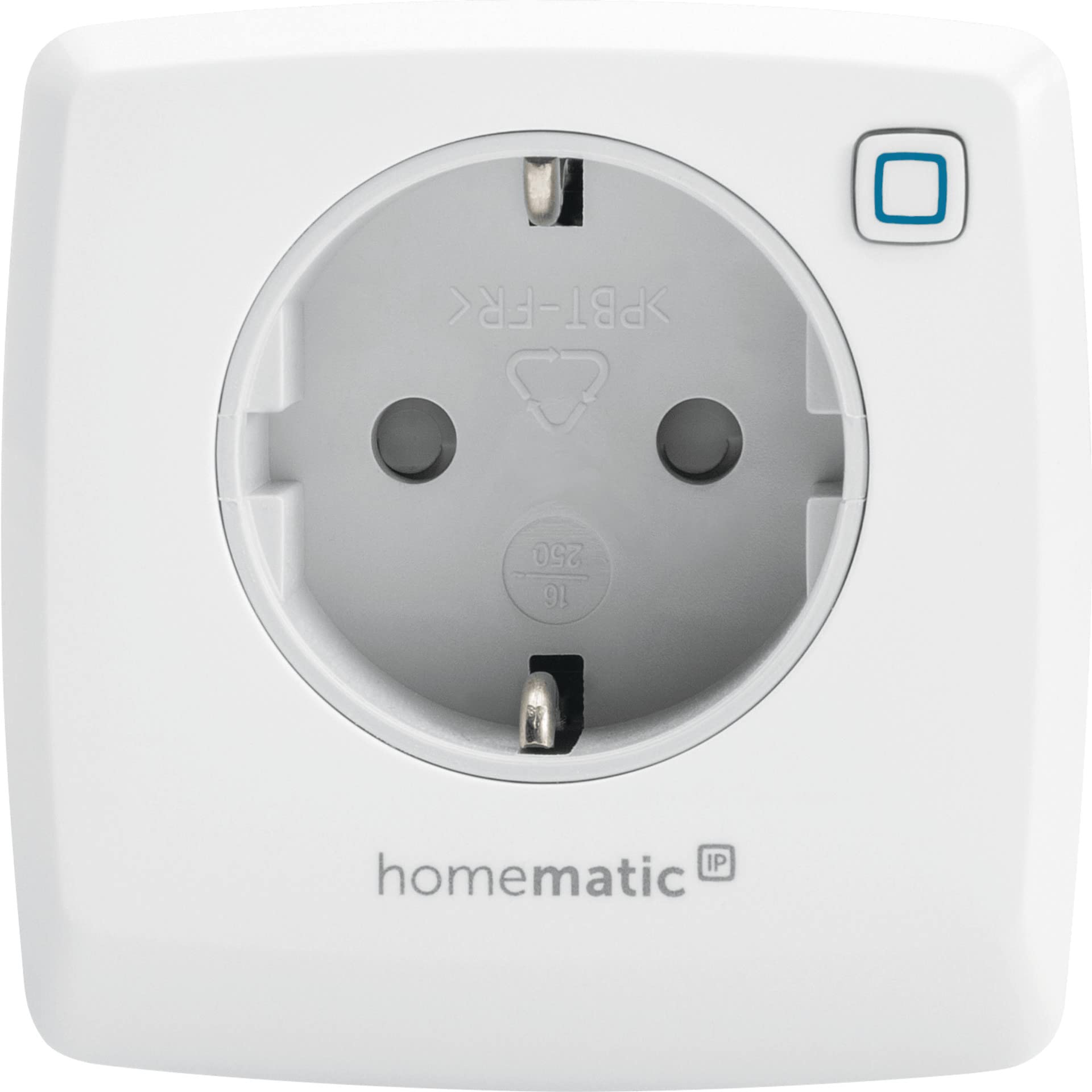 Homematic IP 3er Set Schalt-Mess-Steckdose, Smart Home, Steckdose misst Strom, digitaler Zwischenstecker Steuerung per App, Alexa & Google Home, Energie sparen