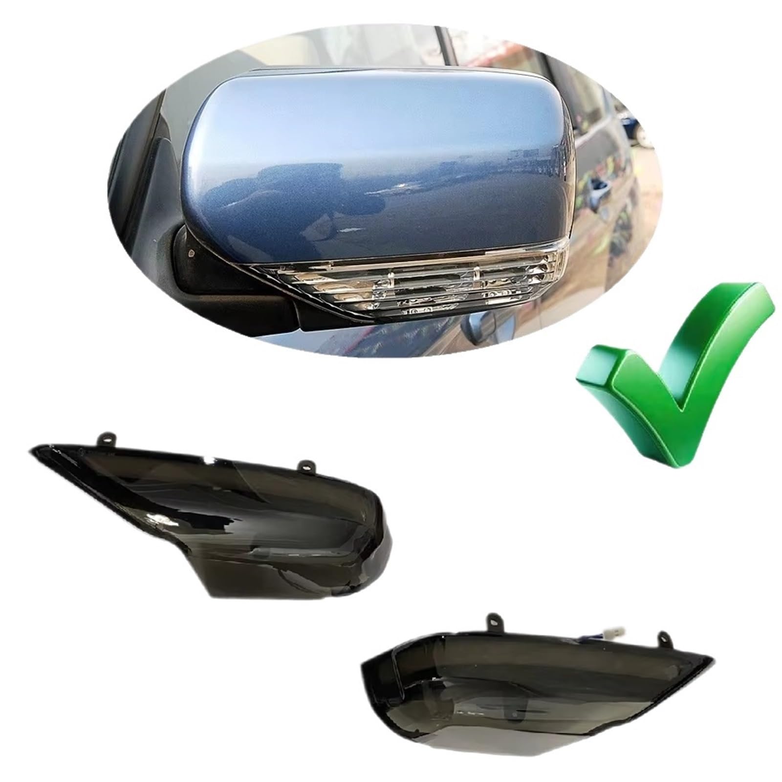 Indicatori Direzione laterali Per Subaru Per Forester Per SG | 2006-2008 84401AG030 84401AG031 84401AG020 Aggiornamento Segnale Luminoso Svolta A LED Dinamico