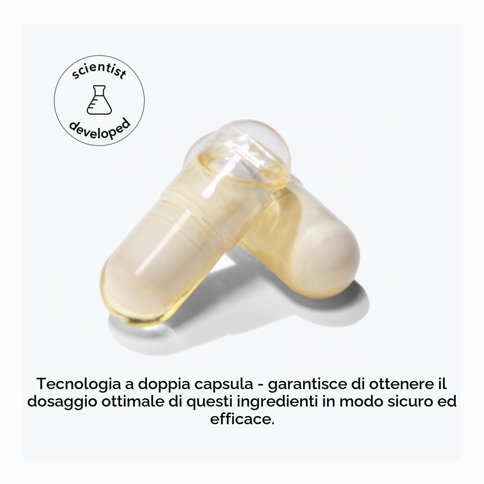 ProLon – L-Biome – 60 Capsule - Supporta Salute Intestinale- Probiotici e Prebiotici – Inulina – Lisina – Migliora la Digestione – Made in Italy