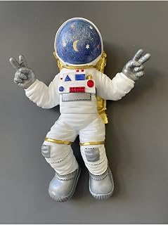Astronaut Wall Sculpture Wall Space Painting Home Decorations Rustic Home Decor Housewarming Gift Sculptures Office Decor