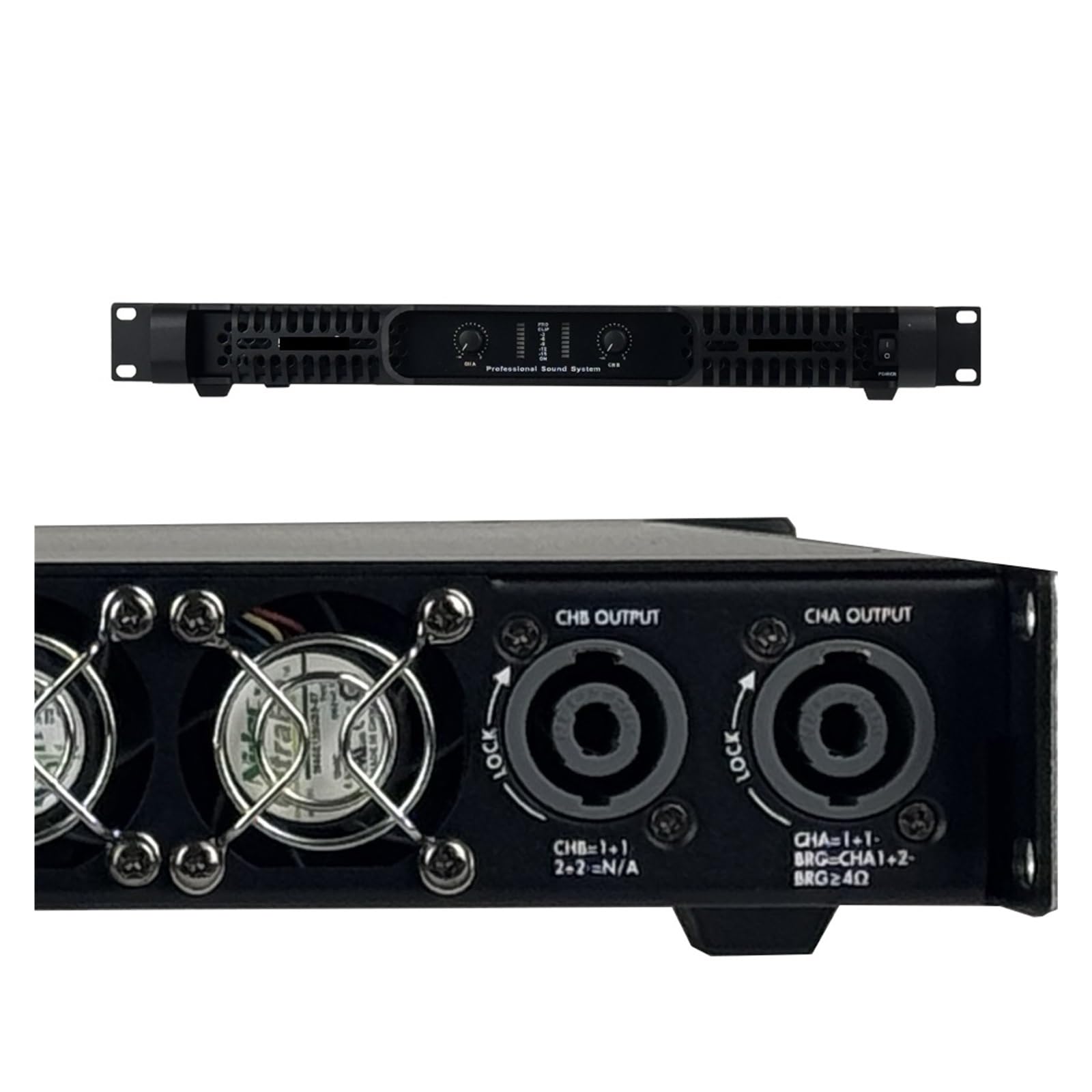 DJ Controller, 8OHM Professioneller digitaler verstärker DJ-Subwoofer-Vorverstärker Bühnen-Performance-Lautsprecher-Leistungsverstärker