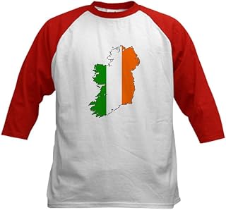 CafePress Ireland Kids Baseball Jersey Kids Jersey