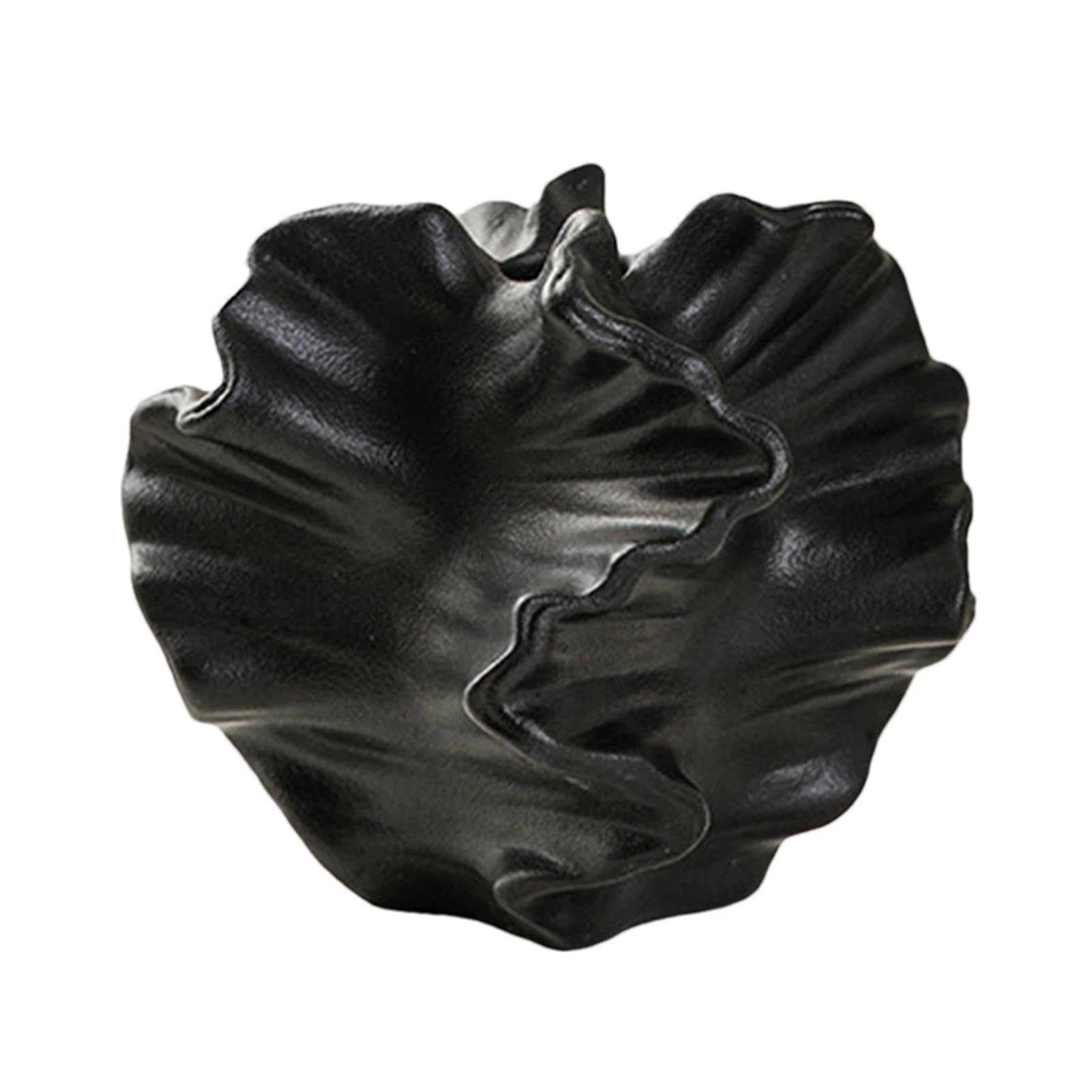 Jarrón de coral de cerámica hecho a mano decoración porcelana salón