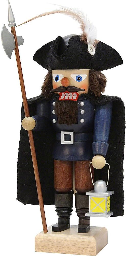 Christian Ulbricht Nutcracker - Nightwatchman Blue - 25 cm / 9.8 inch