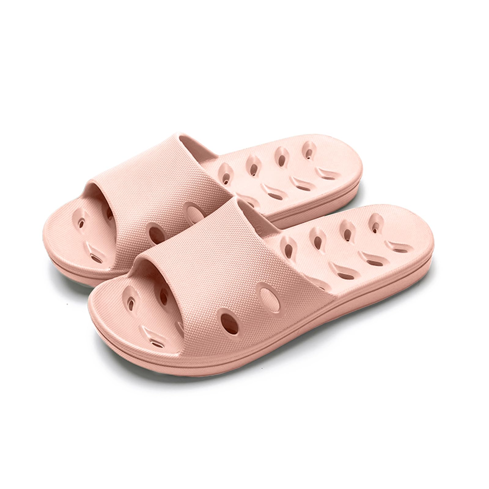 Kattmas Shower Shoes Quick Dry Non-Slip Women Slippers Sandals Men Bathroom Flip-Flops for College Dorm Room Essentials Shower Sandals Slides Pool Gym Spa