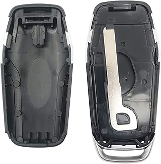 Key Fob Shell for Ford F-Series 2015-2017, Alliskeys 5-Button Smart Key Case Cover Replacement for Ford Pickup M3N-A2C31243300