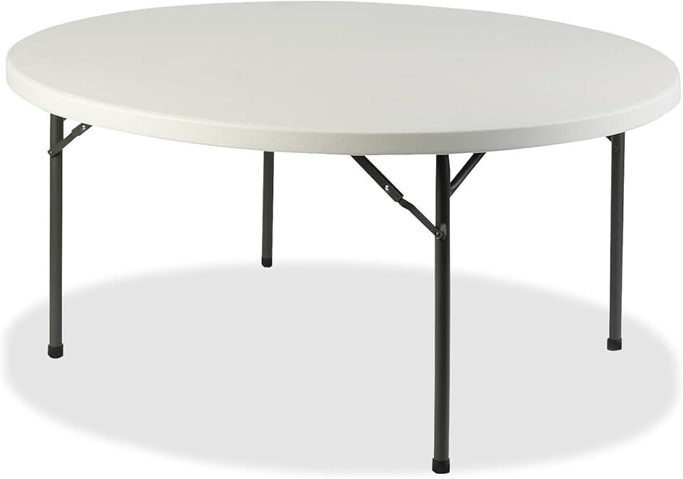 60 inch round folding table