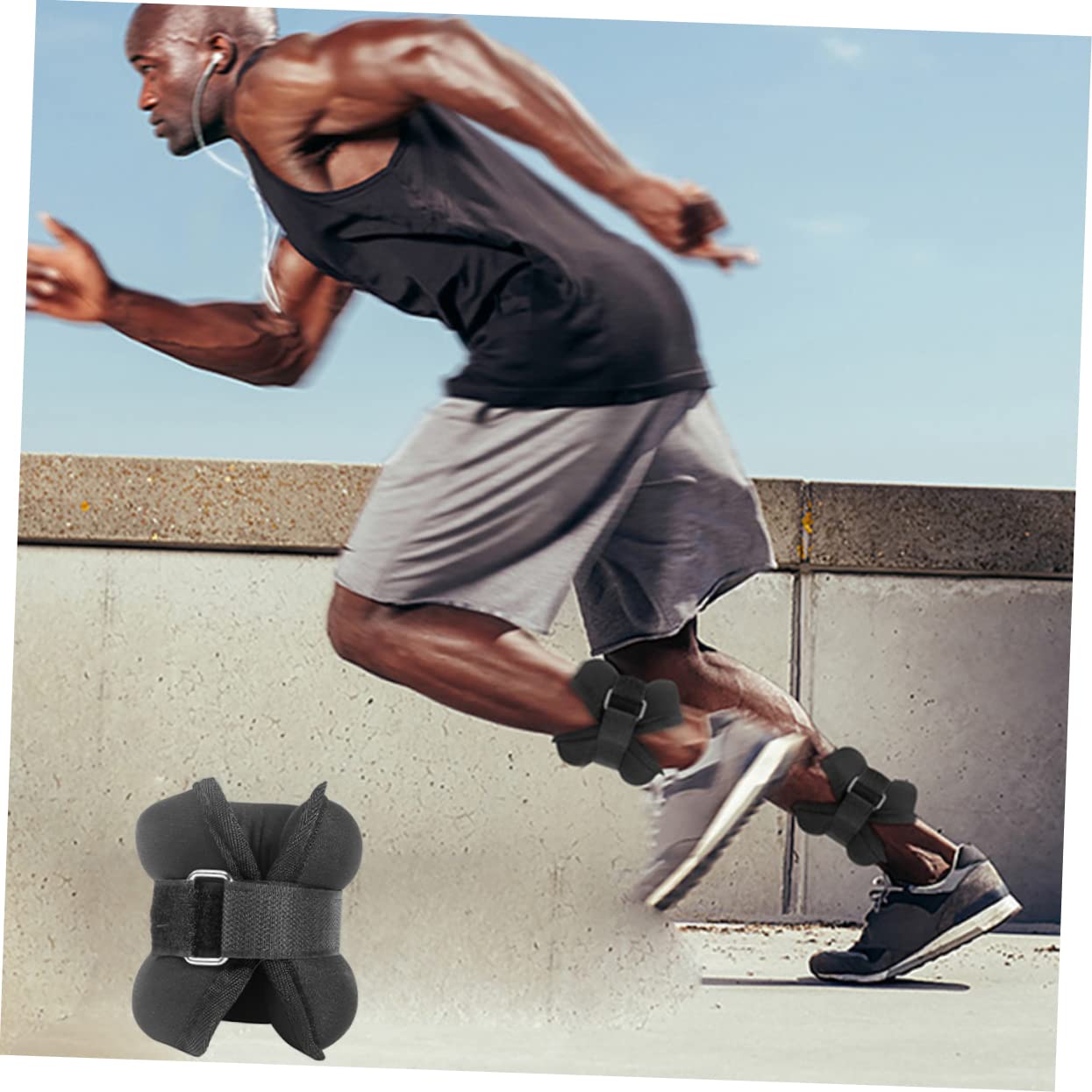 SUPVOX Pesi Per Caviglie Da Pesi Multifunzione Per Gambe Resistenti All Usura Portatili Per Polsi Realizzati Materiali Di Durevoli Per Allenamento Corsa Escursionismo e Cardio Adattabile