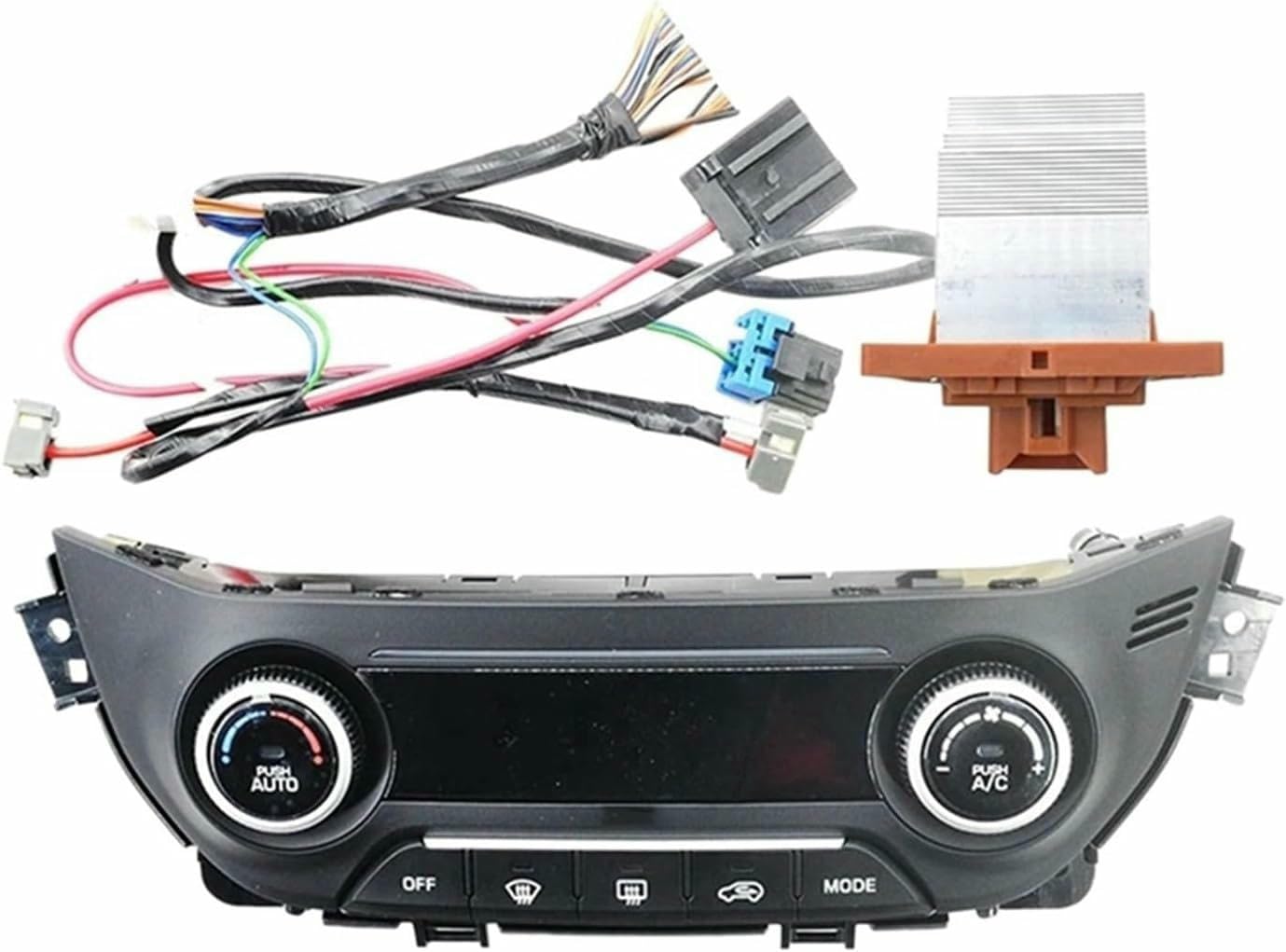 Kit de Montaje del Panel de Control de Aire Acondicionado automático con Interruptor de calefacción para Hyundai IX25 Creta 2014-2017