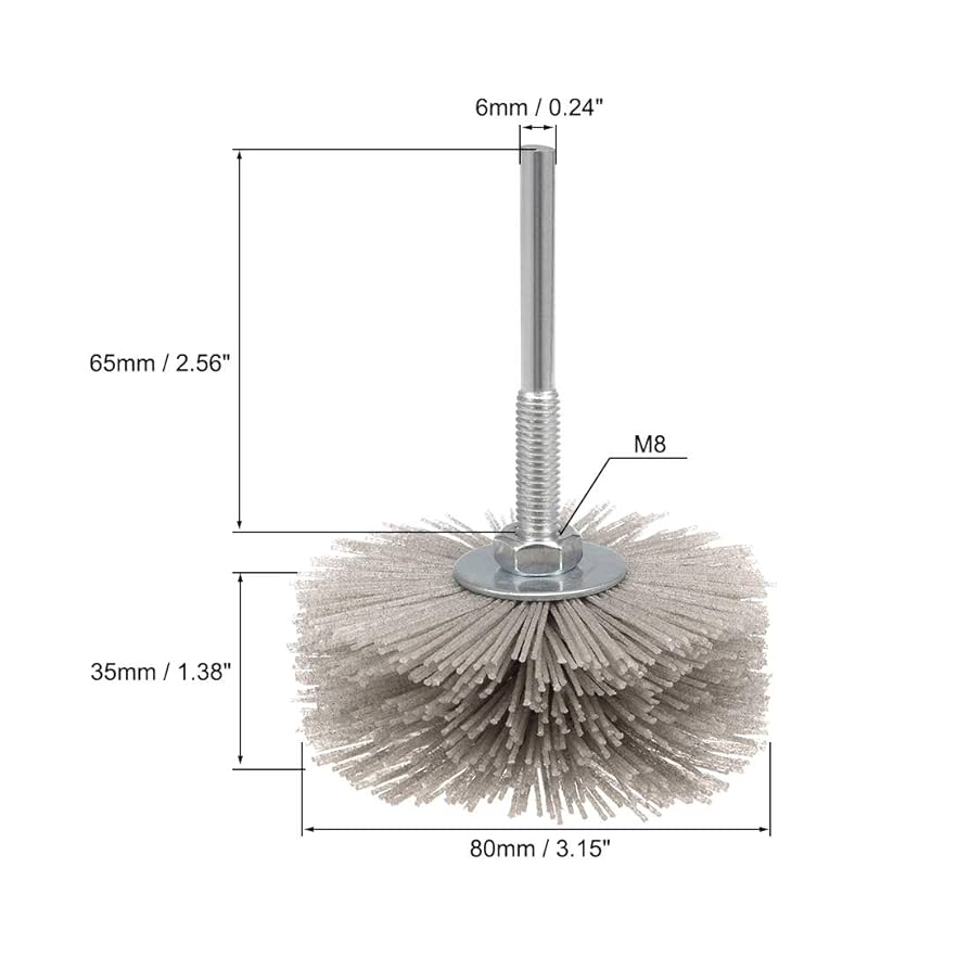 Rotary Main Sweeper Broom Silicon Carbide Abrasive Filament Roller