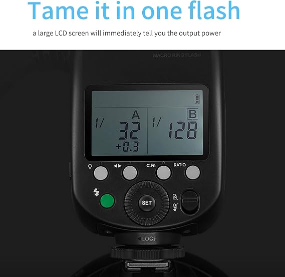 Godox MF-R76 Macro Ring Flash for Sony, for Canon, for Nikon, for Fuji Camera