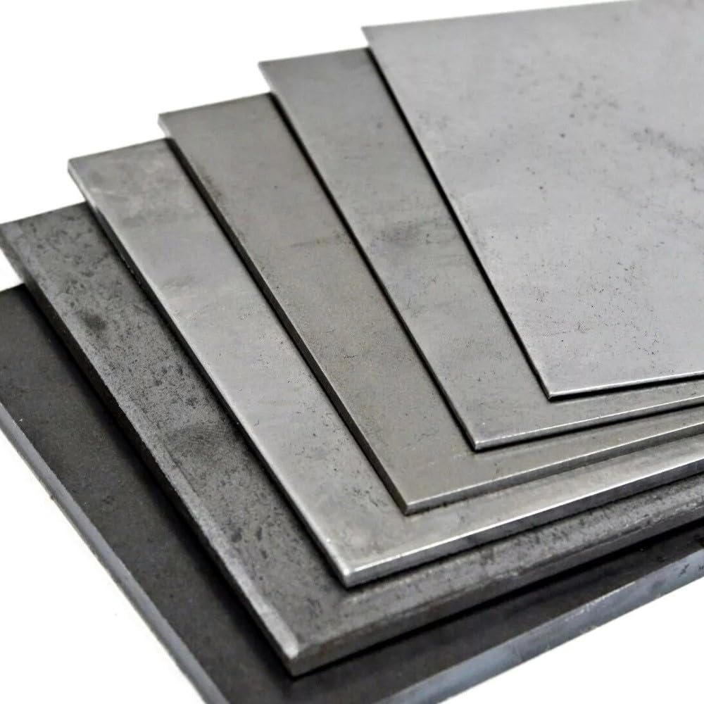 MILD STEEL SHEET METAL SQUARE CUT PLATE PANEL 1.5mm Thick / 100x100mm Size (1.5x100x100mm)