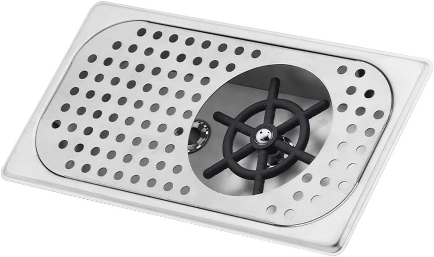 AIZYR Pitcher Rinser Sink Glass Rinser, 304 Stainless Steel Glass Cleaner High Pressure Cup Washer Fast Flushing for Hotel Cafe Home Bar