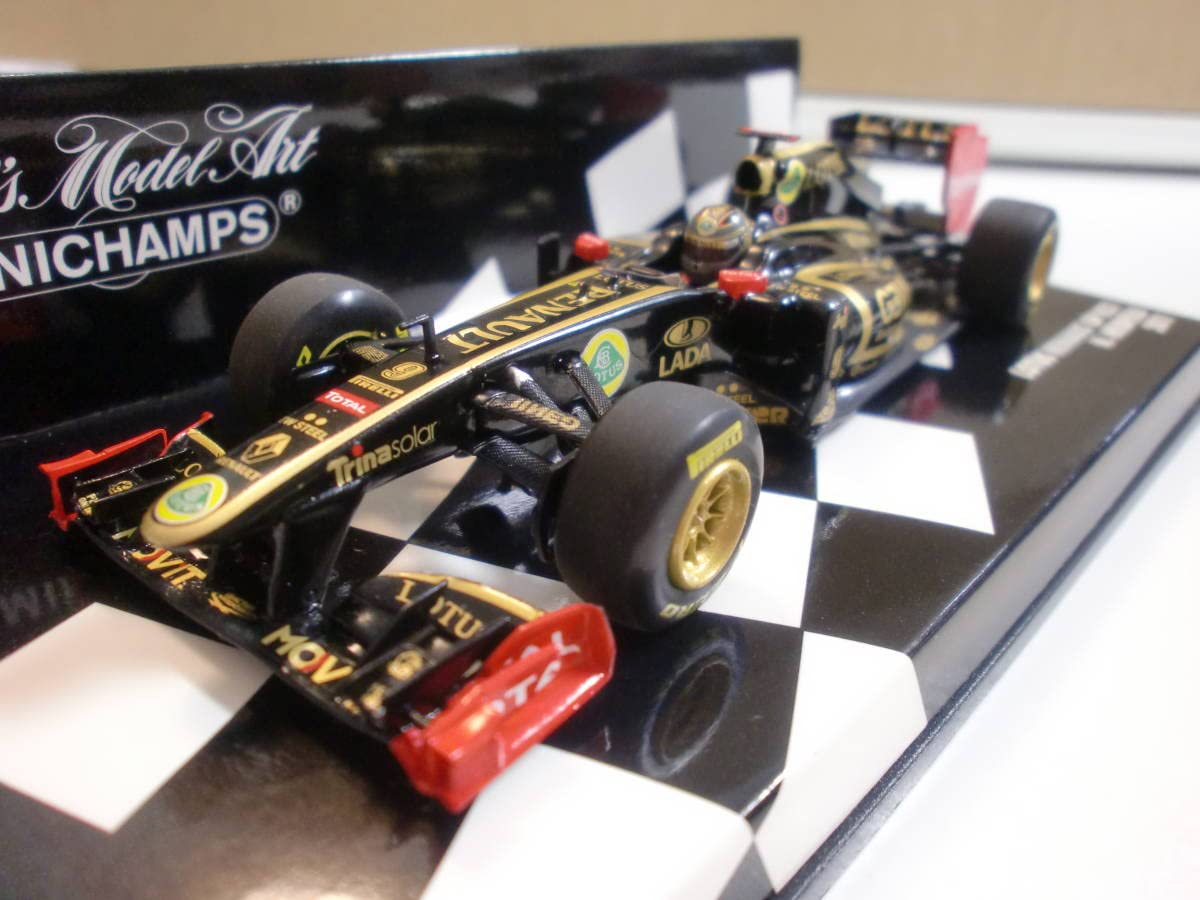 ミニチャンプス製 1/43　ロータス・ルノー　R31　2011 Nハイドフェルド Amazon | ロータス・ルノーGP R31 ニック・ハイドフェルド 2011